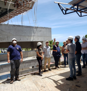 Acadêmicos- do- curso- de- Engenharia- Civil -do- Cesmac- participam- de- visita- técnica- ao- Edifício -New Time-(5)