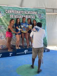 Atleta- Cesmac- conquistou -2º- lugar- geral- feminino- na- 4ª- Etapa- do- Campeonato- Alagoana- de- Maratonas -Aquáticas- (2)
