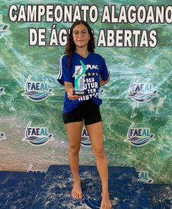 Atleta- do- curso -de Fisioterapia- Cesmac- se- destaca- no -Campeonato- Alagoano -de -Águas- Abertas- 2023- (3)