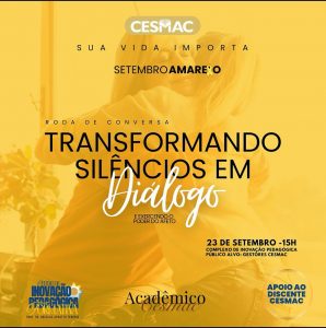 Cesmac realiza “Abraço em Volta do Campus” em alusão ao Setembro Amarelo