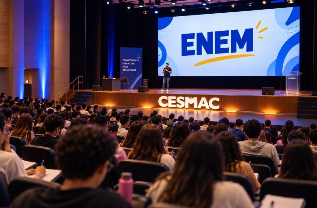 Na reta final para o Enem, mil estudantes participam de aulão no Cesmac